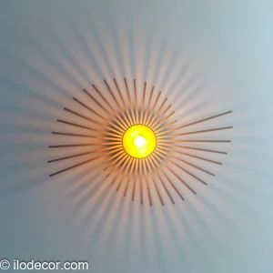 Applique bois design spiralis