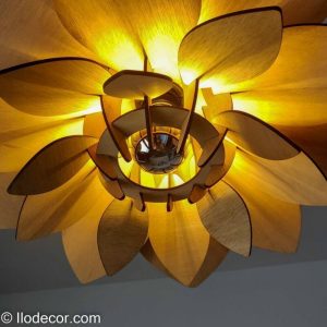 suspension fleur de lotus